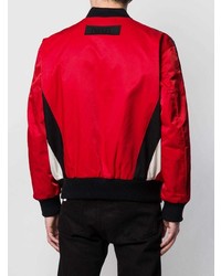 Blouson aviateur rouge Diesel