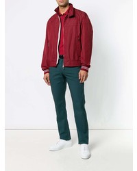 Blouson aviateur rouge BOSS HUGO BOSS