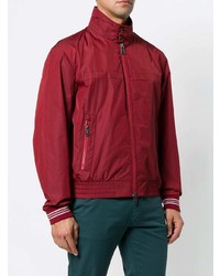 Blouson aviateur rouge BOSS HUGO BOSS