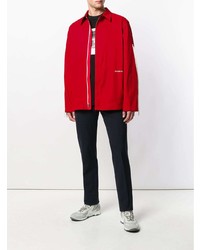 Blouson aviateur rouge Calvin Klein 205W39nyc