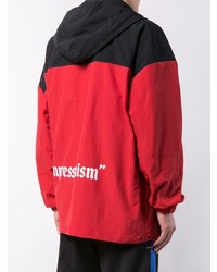 Blouson aviateur rouge Off-White