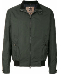 Blouson aviateur vert foncé