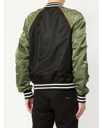 Blouson aviateur vert foncé Alpha Industries