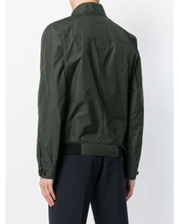 Blouson aviateur vert foncé