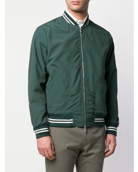 Blouson aviateur vert foncé Eleventy