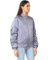 Blouson aviateur violet clair Acne Studios