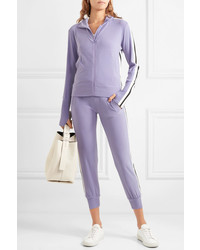 Blouson aviateur violet clair Norma Kamali