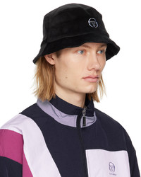 Bob brodé noir Sergio Tacchini