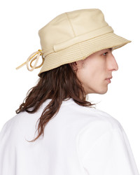 Bob en cuir beige Jacquemus