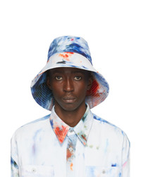 Bob imprimé tie-dye blanc