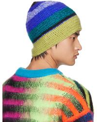Bonnet à rayures horizontales multicolore AGR