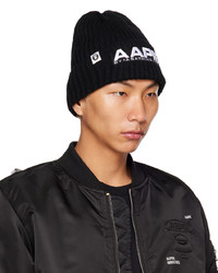 Bonnet en tricot blanc AAPE BY A BATHING APE