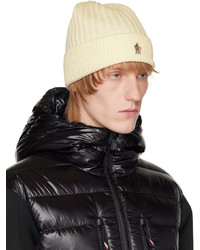 Bonnet en tricot blanc MONCLER GRENOBLE