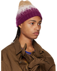 Bonnet en tricot fuchsia Y/Project
