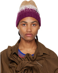 Bonnet en tricot fuchsia Y/Project