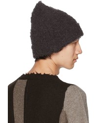 Bonnet en tricot gris foncé FREI-MUT
