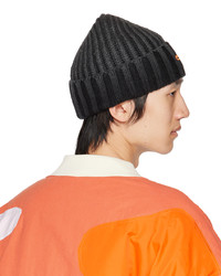 Bonnet en tricot gris Heron Preston