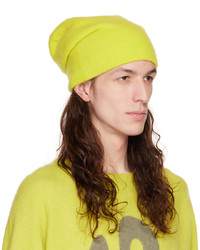 Bonnet en tricot jaune Frenckenberger