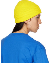 Bonnet en tricot jaune Noah