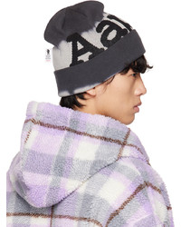 Bonnet en tricot marron clair AAPE BY A BATHING APE