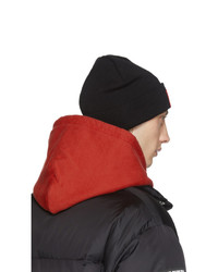 Bonnet en tricot noir Wacko Maria