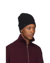 Bonnet en tricot noir Mackage