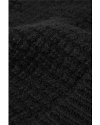 Bonnet en tricot noir Madeleine Thompson