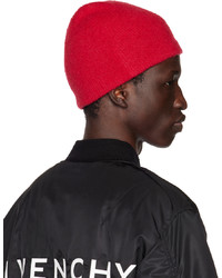 Bonnet en tricot noir Givenchy