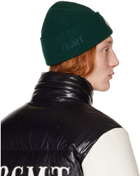 Bonnet en tricot olive Moncler Genius