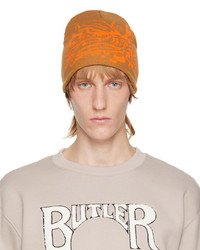 Bonnet en tricot orange BUTLER SVC