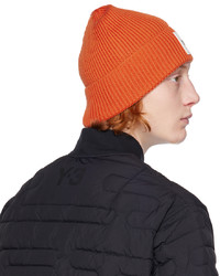 Bonnet en tricot orange Y-3