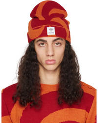 Bonnet en tricot orange Soulland