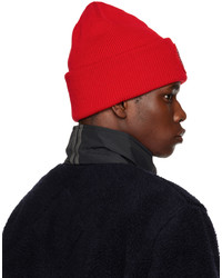 Bonnet en tricot rouge Canada Goose