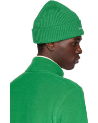 Bonnet en tricot vert Sporty & Rich