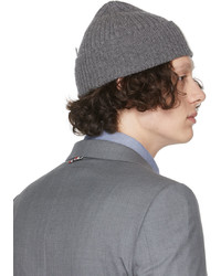 Bonnet gris Thom Browne