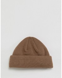 Bonnet marron clair Asos