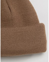 Bonnet marron clair Asos