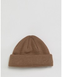 Bonnet marron clair Asos