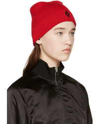 Bonnet rouge Marcelo Burlon County of Milan