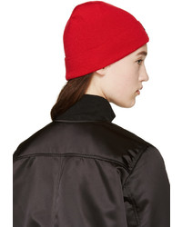 Bonnet rouge Marcelo Burlon County of Milan