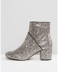 Bottes argentées Miss Selfridge