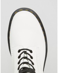 Bottes blanches Dr. Martens