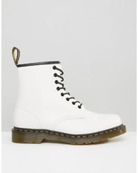 Bottes blanches Dr. Martens