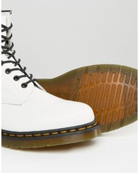 Bottes blanches Dr. Martens