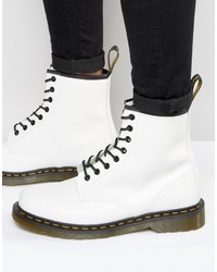 Bottes blanches Dr. Martens