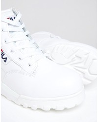 Bottes blanches Fila