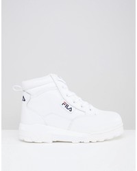 Bottes blanches Fila