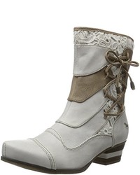 Bottes blanches Mustang