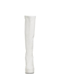 Bottes blanches Pleaser