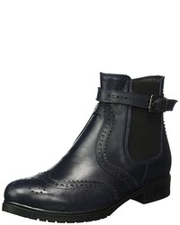 Bottes bleu marine Andrea Conti